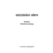 C.3341-49/UJ Gyermekegészségügyi kiskönyv 123x170 mm