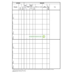 C.5230-175 Iktatókönyv 5 alszámos 150 lapos A/4 álló