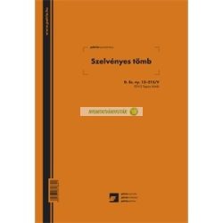   D.SZNY.13-215/V Szelvényes tömb (36 szelv) 50x2 lapos tömb A4 álló