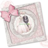 Kétoldalas papír, 30,5 x 30,5 cm 6 db/cs - Esküvő