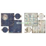 Kétoldalas papír, 30,5 x 30,5 cm 10 db/cs - Kozmosz