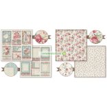 Kétoldalas papír, 30,5 x 30,5 cm 10 db/cs - Grand Hotel