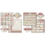 Kétoldalas papír, 30,5 x 30,5 cm 10 db/cs - Grand Hotel