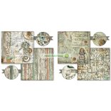 Kétoldalas papír, 30,5 x 30,5 cm 10 db/cs - Sea World