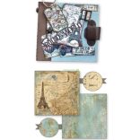 Kétoldalas papír, 20,3 x 20,3 cm 10 db/cs - A világ körül