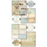 Kétoldalas papír, 20,3 x 20,3 cm 10 db/cs - A világ körül