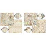 Kétoldalas papír, 30,5 x 30,5 cm 22 db/cs - Képzelet