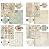 Kétoldalas papír, 30,5 x 30,5 cm 22 db/cs - Képzelet