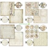 Kétoldalas papír, 30,5 x 30,5 cm 22 db/cs - Képzelet