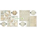 Kétoldalas papír, 30,5 x 30,5 cm 22 db/cs - Képzelet