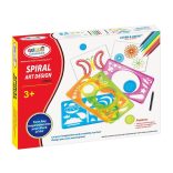 Spirográf, spirál művészet rajzkészlet