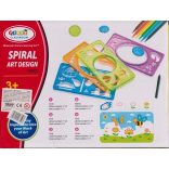 Spirográf, spirál művészet rajzkészlet