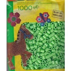 Vasalható gyöngy 1000 db - világoszöld, SES