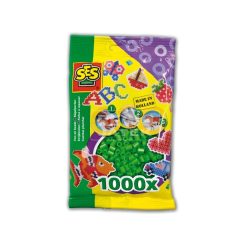 Vasalható gyöngy 1000 db - zöld, SES