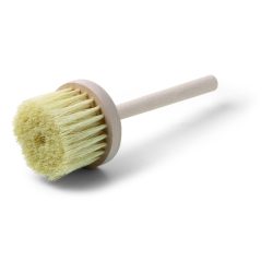 Lábazatkenő kefe, kevert sörte, ovális fa test, 135x55mm, Sculler Eh