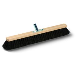 Utcai seprű, hullámos piros Elaston szál, fa test, Sculler Eh'klar "Mopster W"