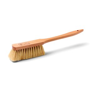 Utcai seprű, hullámos piros Elaston szál, fa test, Sculler Eh'klar "Mopster W"