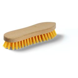 Utcai seprű, hullámos piros Elaston szál, fa test, Sculler Eh'klar "Mopster W"