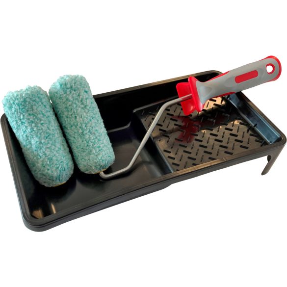 Fűtőtest henger szett, (2db fűtőtest henger + 2K nyél + festékedény), Sculler Eh'klar "Microline Pro HK SET"