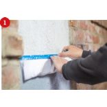 Takarófólia, 17 mm-es ragasztócsíkkal, 140 cm x 20 m, Sculler Eh'klar "Targa Blue Mask"