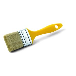 Laposecset, kevert sörte, sárga műanyag nyél, monoblokk, 50 mm, Sculler Eh'klar "Mercato M"
