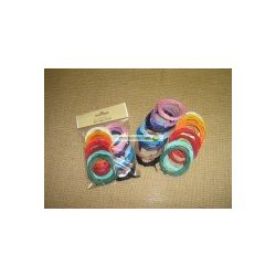 Szivárvány kenderzsineg karika