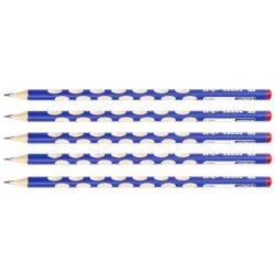   Grafitceruza, 2B, vájatos, mintás, háromszög test, M&G "Grooved"