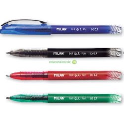 Zseléstoll, kupakos, Milan "Ball-Gel Pen", kék