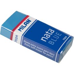 Radír Milan "Nata Blue", kék