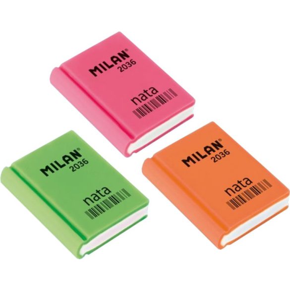 Radír, könyv forma, Milan "2036"