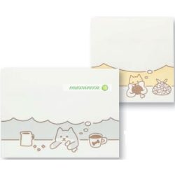   Öntapadó jegyzettömb, 76x76 mm, 80 lap, M&G "cat" (AS33G1455201, YS-255)