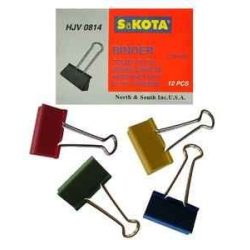 Binder csipesz 51 mm színes, Sakota