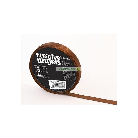 Szatén díszkötöző 12 mm x 32 m