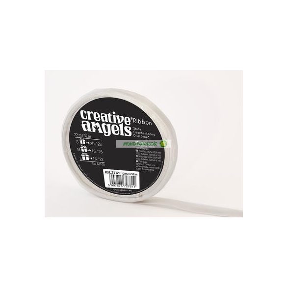 Szatén díszkötöző 12 mm x 32 m