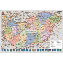   Tanulói munkalap, A4, STIEFEL "Magyarország közigazgatása/ Mo. domborzata"