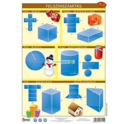   Tanulói munkalap, A4, STIEFEL "Felszínszámítás /munkaoldal"